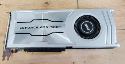 MSI GTX 980TI Video Card 6GB DDR5 Fully Tested - Image 1 of 4