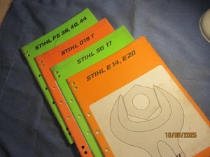 4 Stihl Manuals (B) - Picture 1 of 8