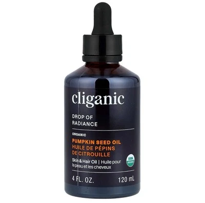 Aceite de semilla de calabaza orgánico 4 oz prensado en frío vegano USDA orgánico Foto 1 de 4