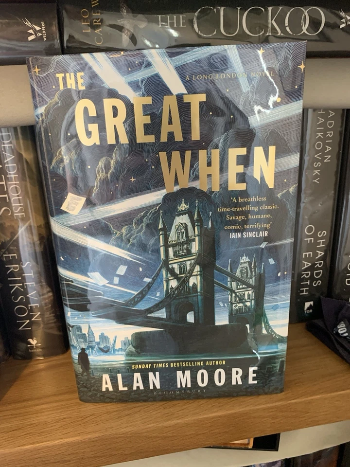 🌟GOLDSBORO Alan Moore The Great When SIGNED NUMBERED HB SENTSAMEDAY  - Image 1 of 4