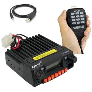 QYT KT-8900R VHF/UHF 25W FM Car Radio Transceivers with USB Programming Cable - Picture 1 of 10