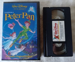 LE AVVENTURE DI PETER PAN (1953) VHS DISNEY EDIZIONE 1993 - VS 4394 📼 - Foto 1 di 10