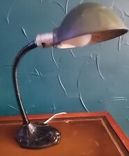 Vtg 1920's Faries Mfg. Art Deco Flex Goose Neck Desk Lamp Light Original S 7460