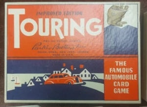 Parker Brothers Vintage 1947 Touring Card Game Compete Excellent Condition F-S - Picture 1 of 15