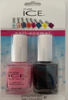 Lote de 2 esmaltes de uñas Pure Ice *MUY BUENOS* NUEVOS #411 Foto 1 de 4