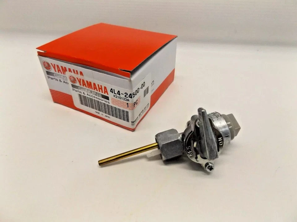 Yamaha OEM Nuevo 1979-1987 QT50 QT 50 Yamahahopper Combustible Petcock Válvula Conjunto Gas Foto 1 de 1