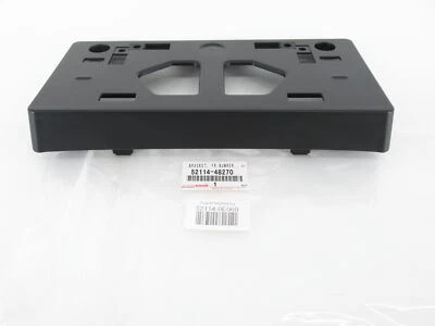 Soporte de matrícula delantero genuino OEM Lexus 52114-0E060 2013-2015 RX350 RX450h Foto 1 de 4