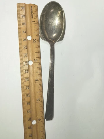 Lunt Modern Classic Sterling Silver 6" Sugar Spoon 27.8 Grams No Monogram Cover