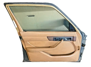 1986-1991 MERCEDES 420 Front Door LeftLh Complete Door With Mirror Glass Panel - Picture 1 of 11