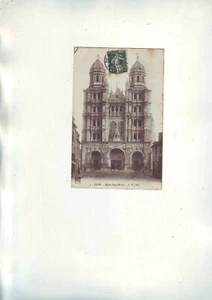 Carte Postale ancienne - - Dijon eglise Saint Michel - timbrée 1908 - Picture 1 of 2