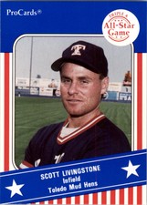 1991 Triple A All-Stars ProCards #AAA46 Scott Livingstone