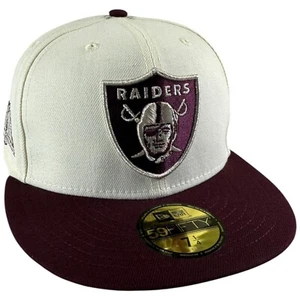 New Era Oakland Las Vegas Raiders 1995 Pro Bowl Side Patch 59Fifty 7 1/4 - NEW! - Picture 1 of 15