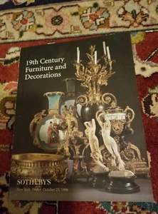 Sotheby's 19th century furniture and decorations MISSING BACK COVER! - Foto 1 di 6