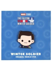 100% Soft x Marvel The Falcon And The Winter Soldier Enamel Emoji Pin - Picture 1 of 2