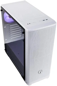 BitFenix BFC-NVM-300-WWGKW-4R Nova Mesh TG White PC Gaming Case RGB Edition - Picture 1 of 5