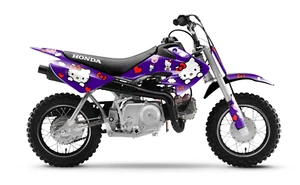 Kit de gráficos para Honda CRF50 (2004-2012) o (2013+) Maullido - Púrpura - Imagen 1 de 4