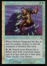 Defiant Vanguard Foil | NM | Time Spiral | Magic MTG