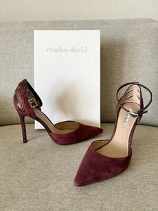 Charles David Radiant Stilletos Size 8.5 - Picture 1 of 11