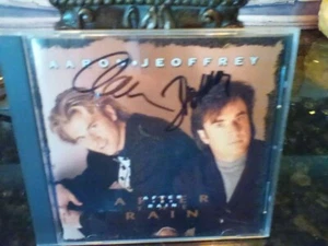 AARON JEOFFREY After the Rain 1996 CD OOP Star Song SIGNED by Aaron. 10 Songs. - Picture 1 of 1