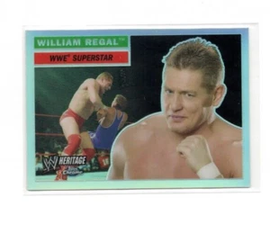 Topps Chrome WWE Heritage Refractor William Regal #53 2006 - Imagen 1 de 2
