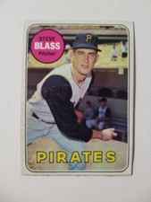 STEVE BLASS 1969 TOPPS BASEBALL CARD #104 PITTSBURGH PIRATES