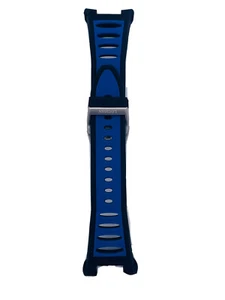 Locman Original Tremila/Mare Ref550/556 Blue Rubber Strap Discounted New - Picture 1 of 4