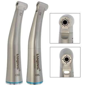 Pieza de mano dental contra ángulo de baja velocidad mini cabezal fibra óptica pulsador tipo E - Imagen 1 de 48