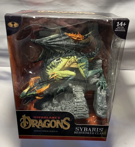 McFarlane Toys * BERSERKER CLAN * MCFARLANE’S DRAGONS  * SERIES 8  SYBARIS Cover