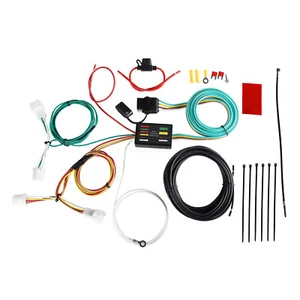 For Nissan Rogue S 2008-2018 Trailer Hitch Light Wire Harness Custom 4 Way Flat - Picture 1 of 8