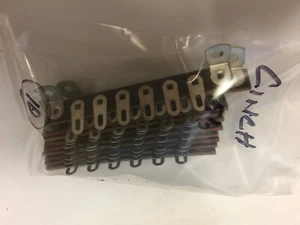 56 CINCH JONES 8 (6 + 2 Ground) Position Terminal Lug Strip 2.625" 10 PCS - Picture 1 of 1