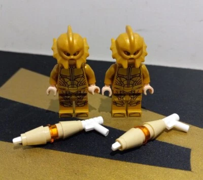 LEGO DC Comics: Atlantean Guard (x2) sh430 & sh432 из набора 76085 — минифигурки - Изображение 1 из 4