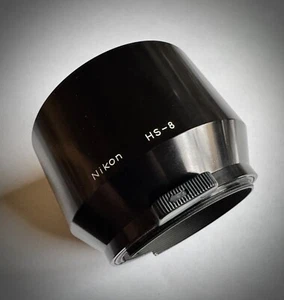 Nikon Lens Hood HS-8 Snap-On Type, 52mm, NEAR MINT, JAPAN - Picture 1 of 6