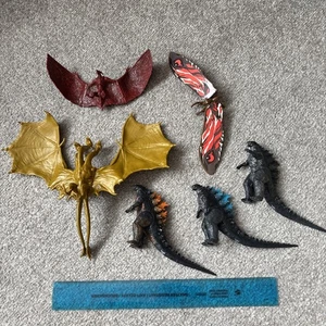 Jakks Pacific Godzilla King of Monsters Godzilla & Mothra Battle 6 Pack - Picture 1 of 2