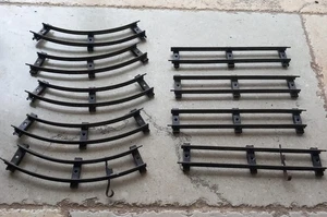 x9 Vintage Hornby / Meccano  O Gauge Railway Track Job Lot - Picture 1 of 4