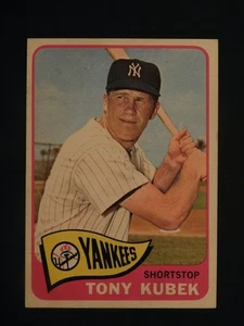 1965 Topps Baseballkarte #65 Tony Kubek (EX-MT) - Bild 1 von 2