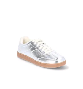 No Boundaries Sport Turnschuhe Damengröße 7 neu mit Etikett Memory Foam Low-Top SILBER - Bild 1 von 7