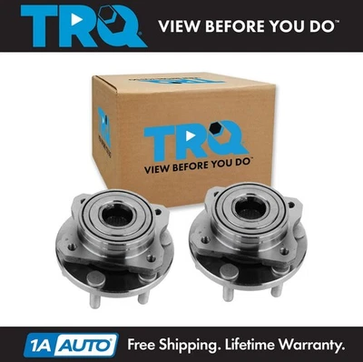 Juego de cojinetes de cubo de rueda delantera TRQ para Dodge Viper 2013-2014 SRT 1996-2017 Foto 1 de 4