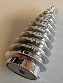 Lego Spiral Cone Chrome Drill 71612cx1 from Rock Raiders 4940, 4970