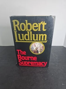 Robert Ludlum THE BOURNE SUPREMACY HC/DJ 1st Edition - 1st Printing - Picture 1 of 11