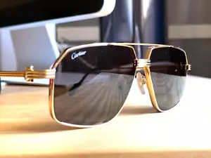CARTIER PREMIÉRE Pilot-Frame CT02070S Sonnenbrille Sunglasses Glasses Brille TOP - Bild 1 von 8