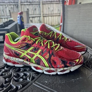 Asics GEL NIMBUS 16 NYC Marathon rot grün Herren Größe 11,5 - Bild 1 von 6