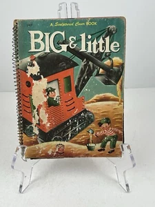 Big And Little, A Wonder Book,1954(VINTAGE Sculptured Cover Book) - Bild 1 von 3