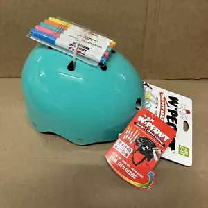 Trusted Brand Dry Erase Kids’ Bike, Skate, and Scooter Helmet, White, Ages 6+ - Picture 1 of 3