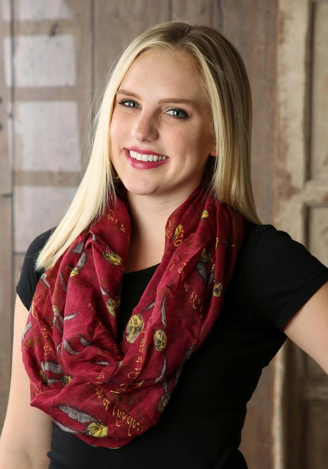 Bufanda infinita snitch dorada de Harry Potter Foto 1 de 1