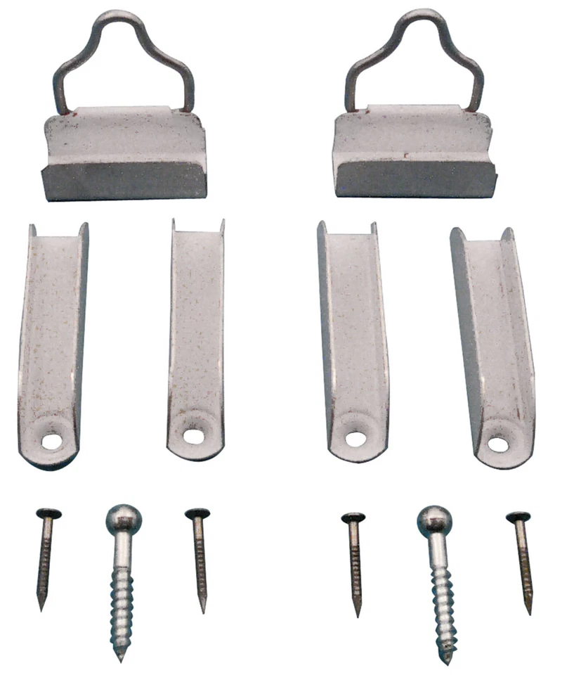 Prime Line PL7760 Window Screen Hangers & Latches Silver