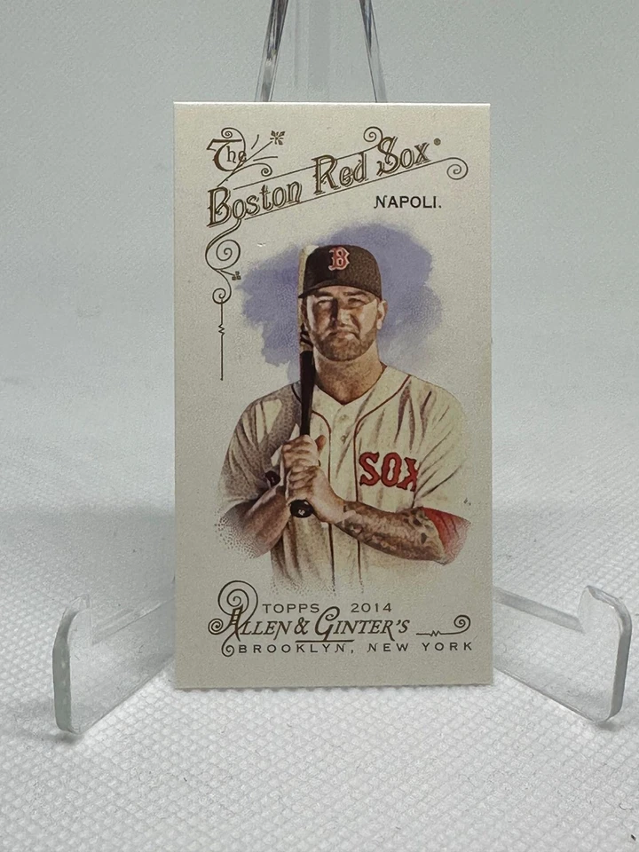 Mike Napoli 2014 Topps Allen & Ginter Rookie Mini Boston Red Sox #166 - Image 1 of 1