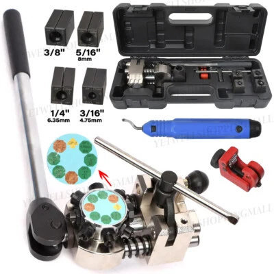 Profi Bördelgerät für Bremsleitung Leitungen aus Kunifer Kupfer Alu oder Stahl - Bild 1 von 4