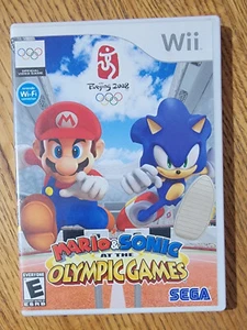 Mario & Sonic at the Olympic Games Nintendo Wii Complete CIB w/ Manual Tested - Picture 1 of 2