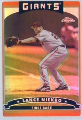 2006 Topps Chrome Baseball Refractor NO.219 Lance Niekro - Image 1 of 2