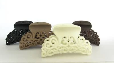 Smaller medium filigree hair claw clip - Image 1 of 4